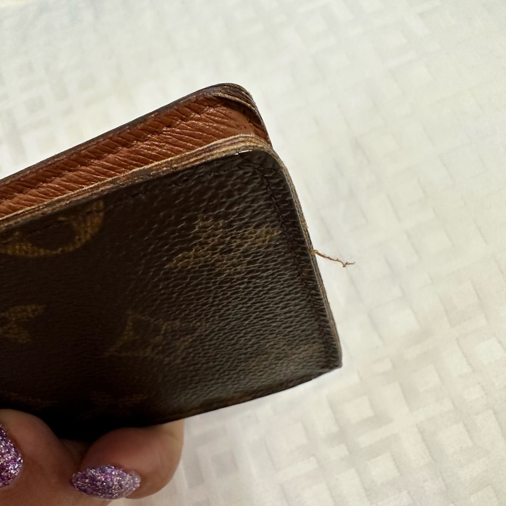 🧿Louis Vuitton mini wallet only x bills very vintage discontinued - Picture 7 of 15